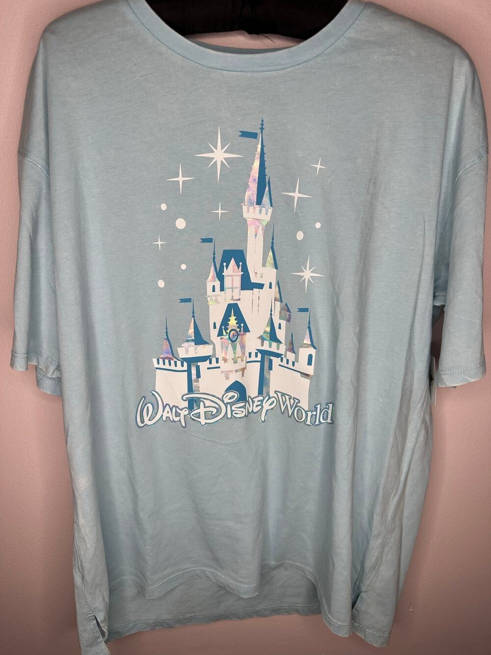 Disney Parks Blue Walt Disney World, Cinderella‘s castle T-shirt